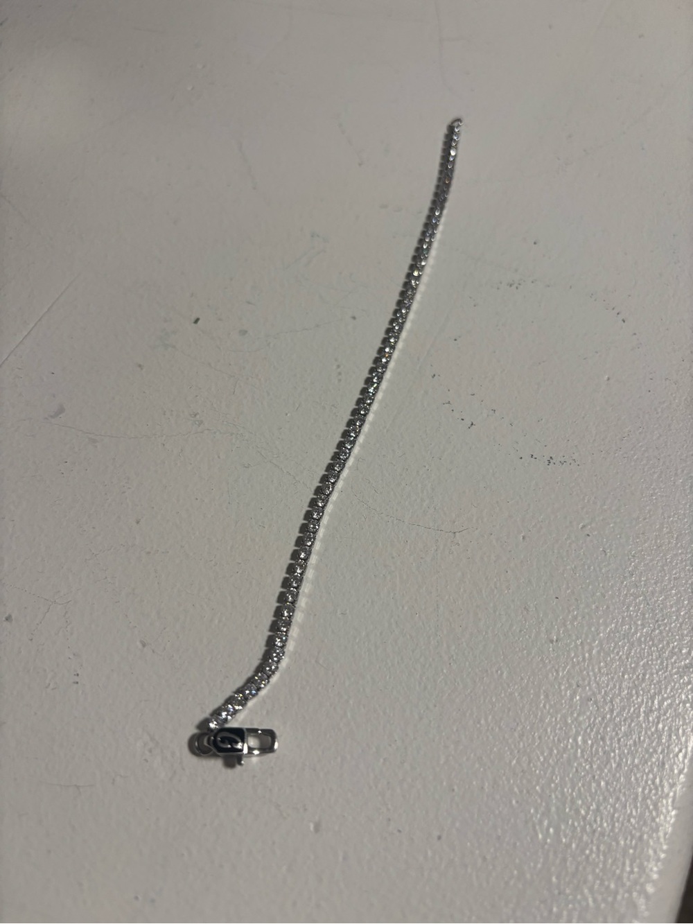 GLD Tennis Bracelet 7”